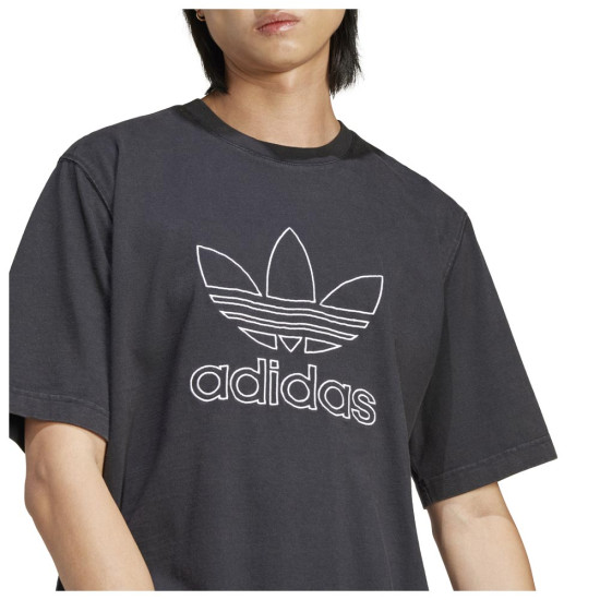 Adidas Ανδρική κοντομάνικη μπλούζα Adicolor Outline Trefoil Tee